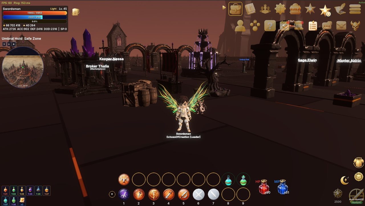 A Sundering boss arena